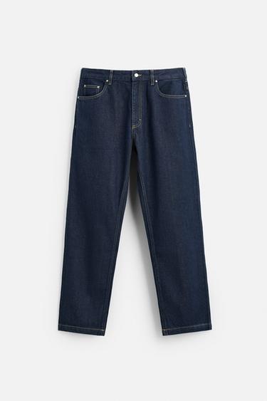 JEANS - STRAIGHT LEG - blå fra Zara