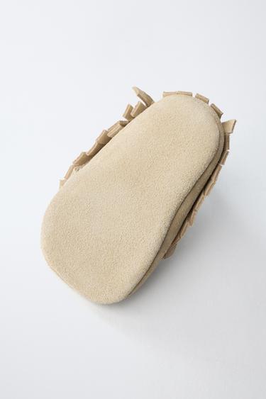 CHAUSSURES CUIR - Marron sable de Zara - Image 5