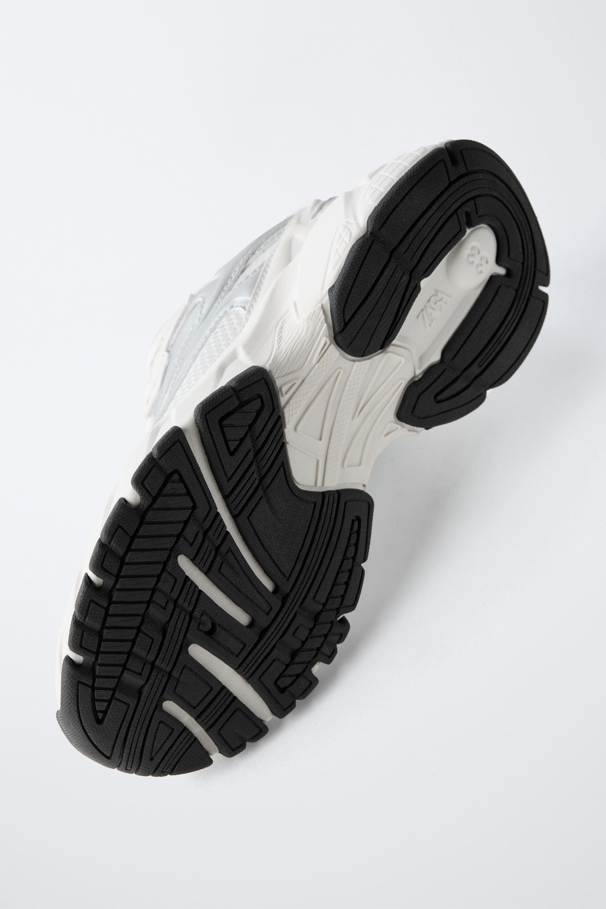 MESH SNEAKERS - White | ZARA United States