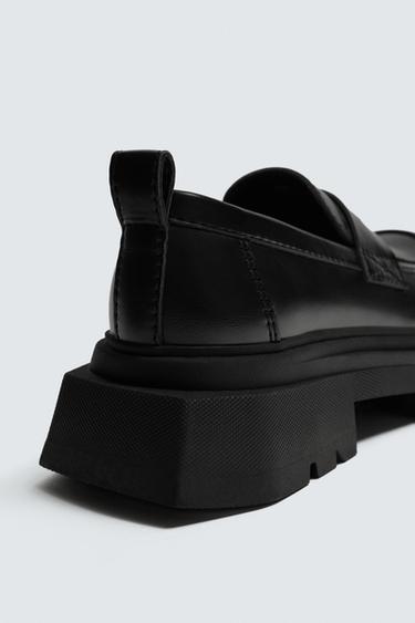 CHUNKY PENNY LOAFERS - Black by Zara - Image 5