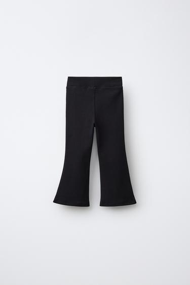 SPORTY FLARE LEGGINGS — Black 2