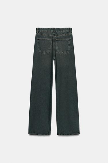 JEANS TRF RECTOS TIRO MEDIO - Negro de Zara