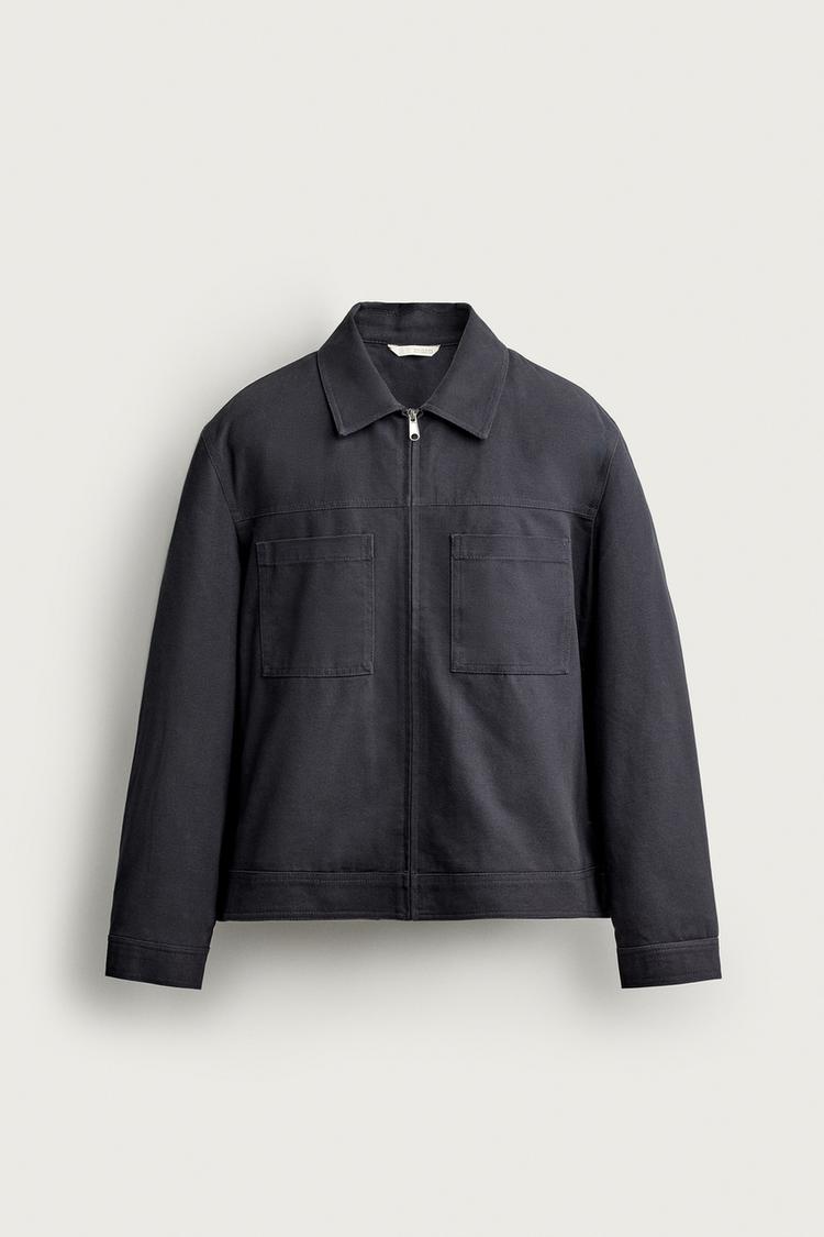 Sobrecamisa acolchada cremallera