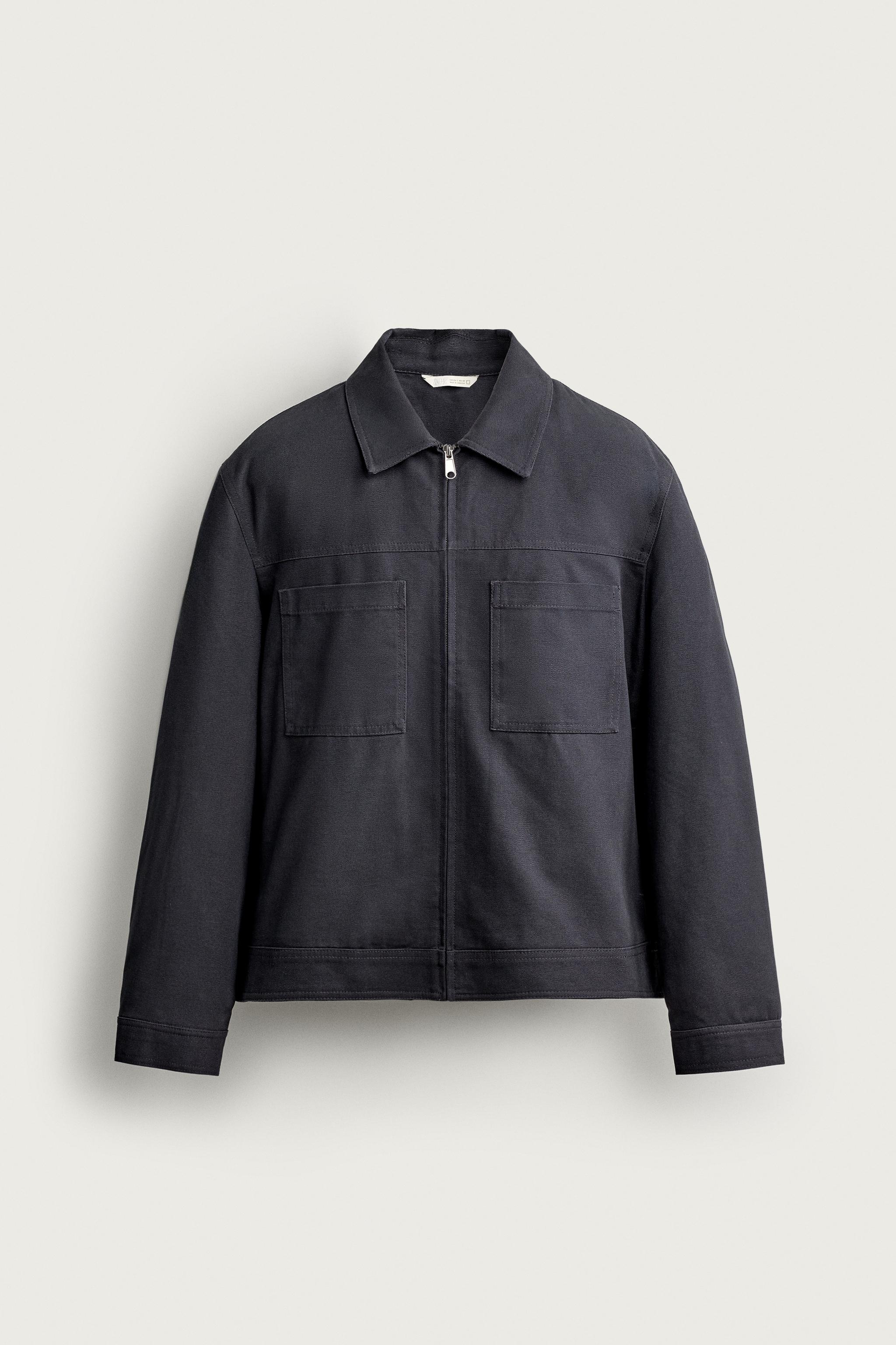 ZIP-UP PADDED OVERSHIRT