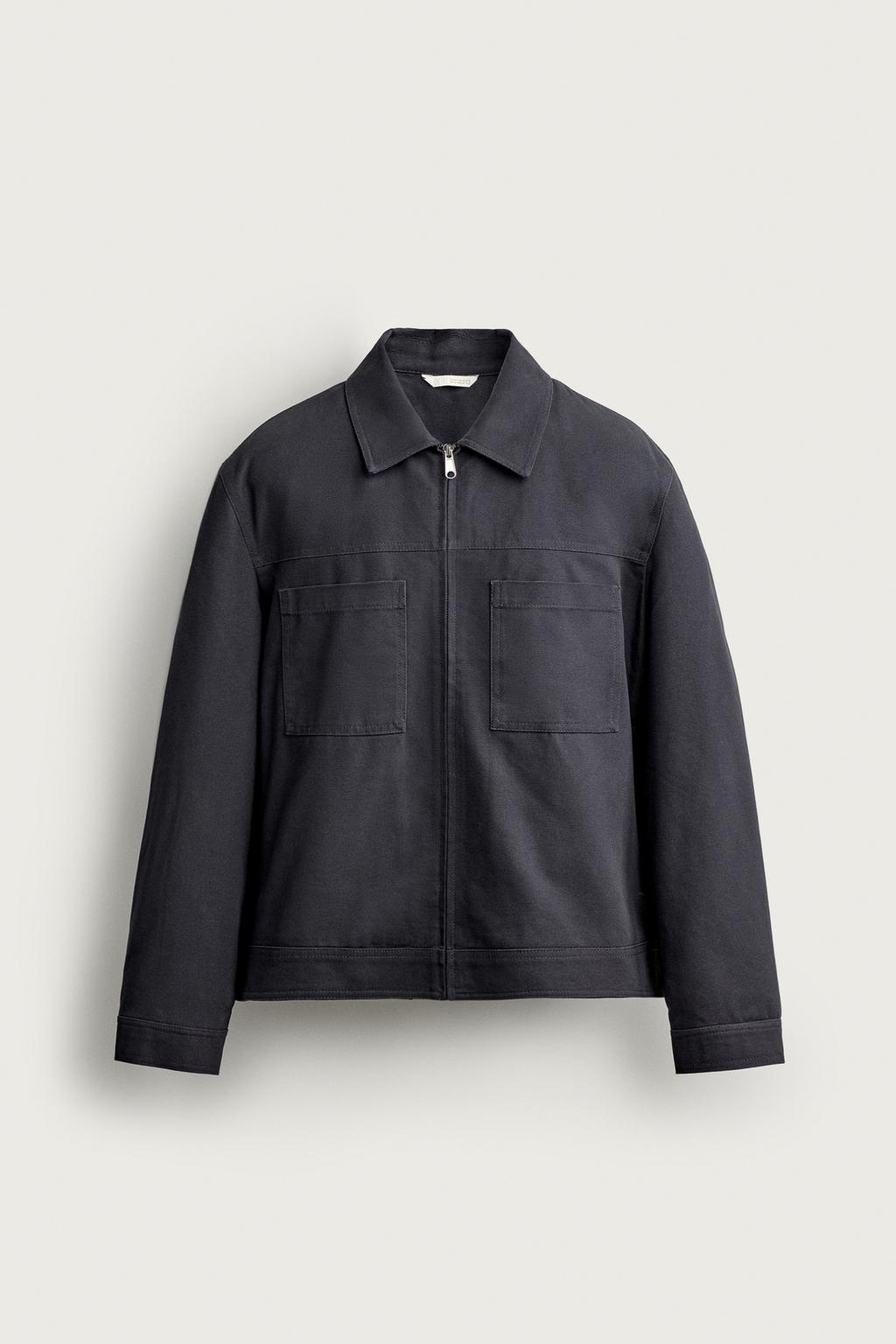 ZIPPED PADDED OVERSHIRT