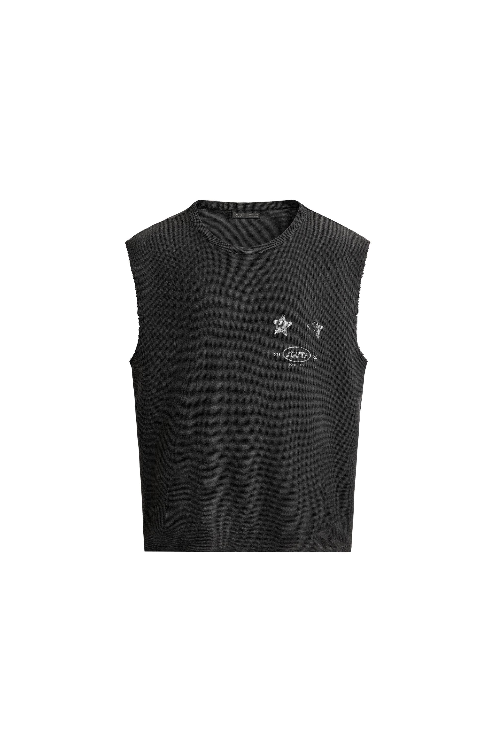 CAMISETA TANK PUNTO LAVADO ESTAMPADO