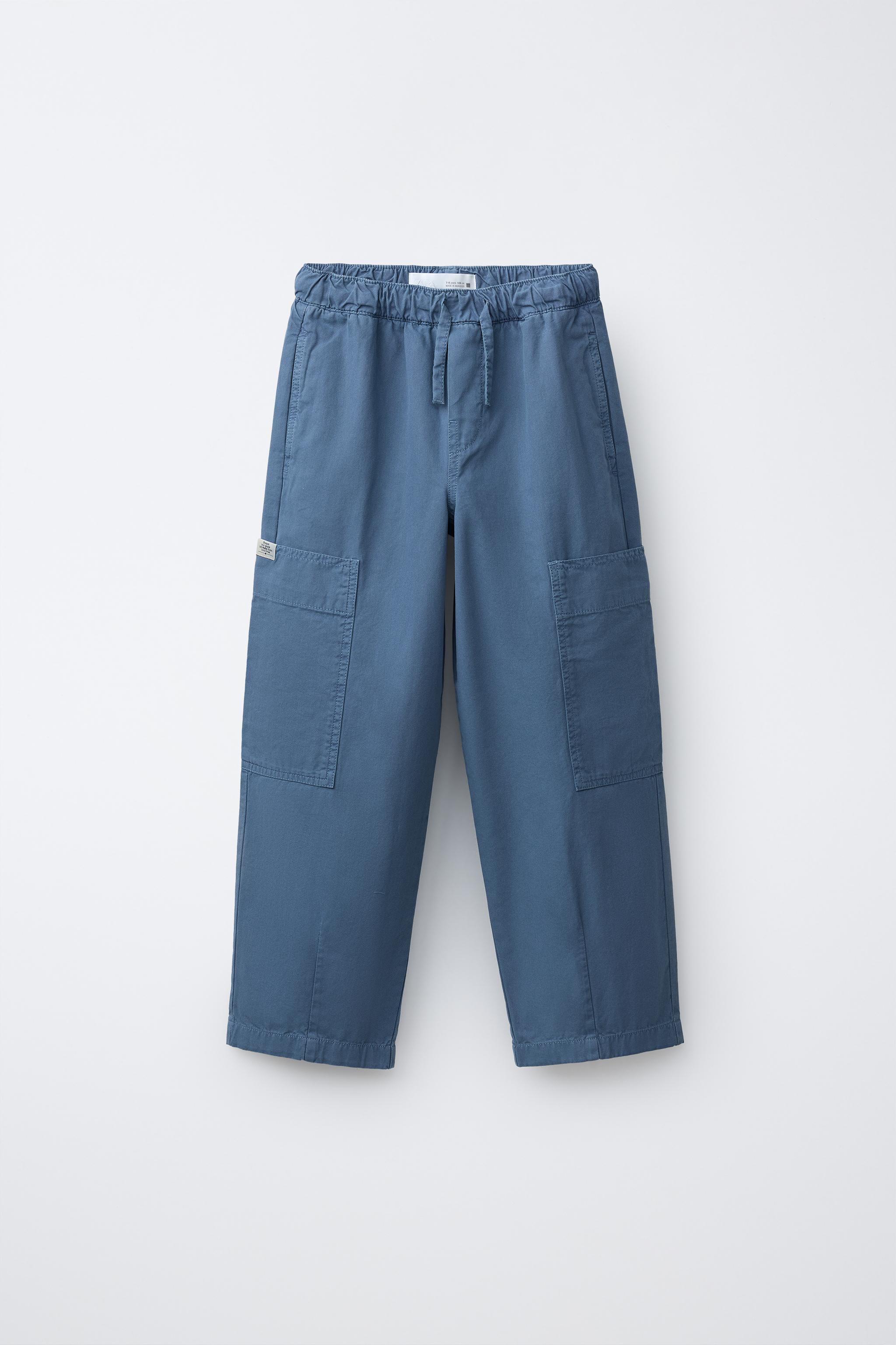 CANVAS PANTS WITH POCKETS