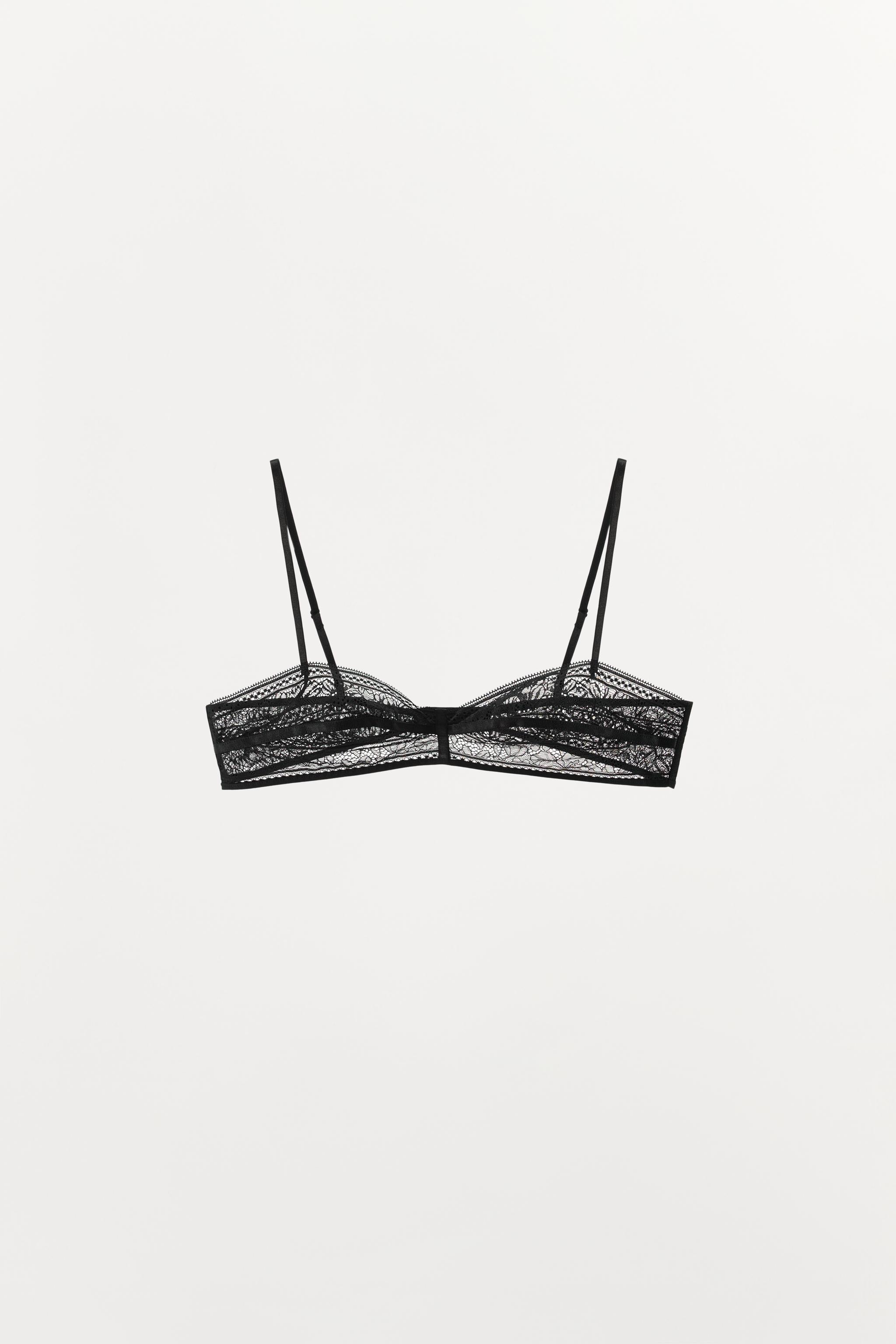 LACE TRIANGLE BRALETTE