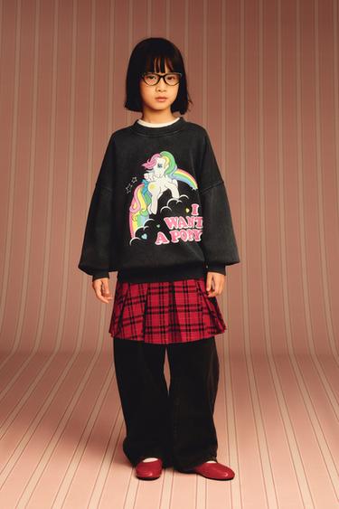 Zara MY LITTLE PONY® SWEATSHIRT - Anthracite grey