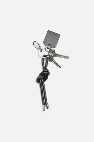 PORTE-CLÉS NŒUD - Noir de Zara - Image 2