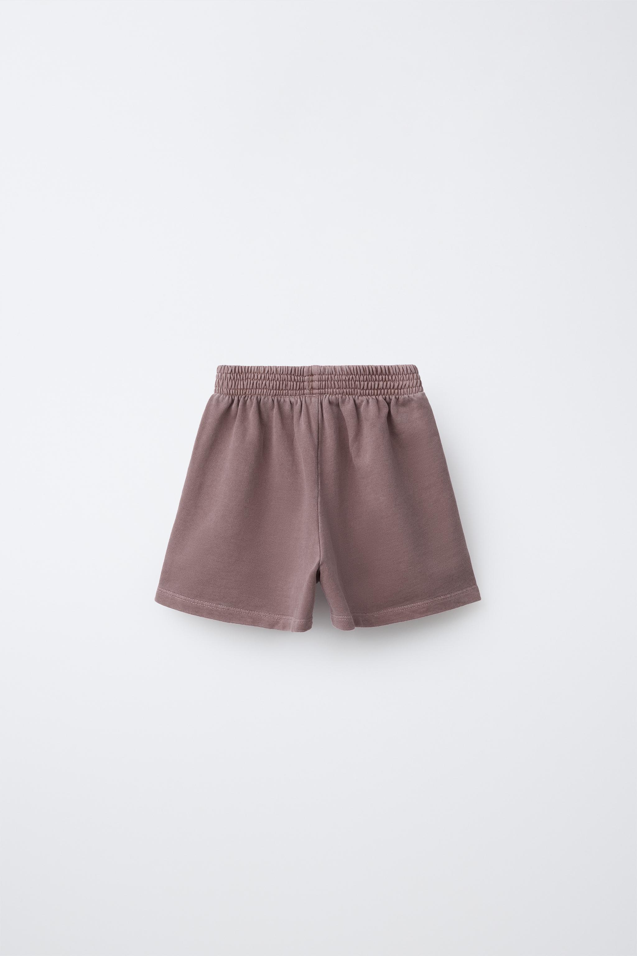 SHORT EN MOLLETON BASIQUE