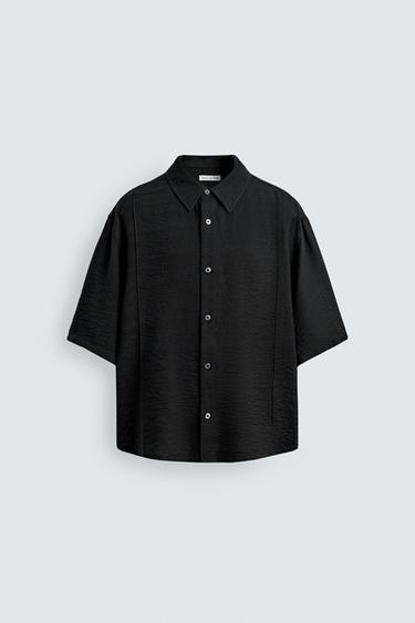 TEKSTUROITU LIEHUVA PAITA - Black Zaralta