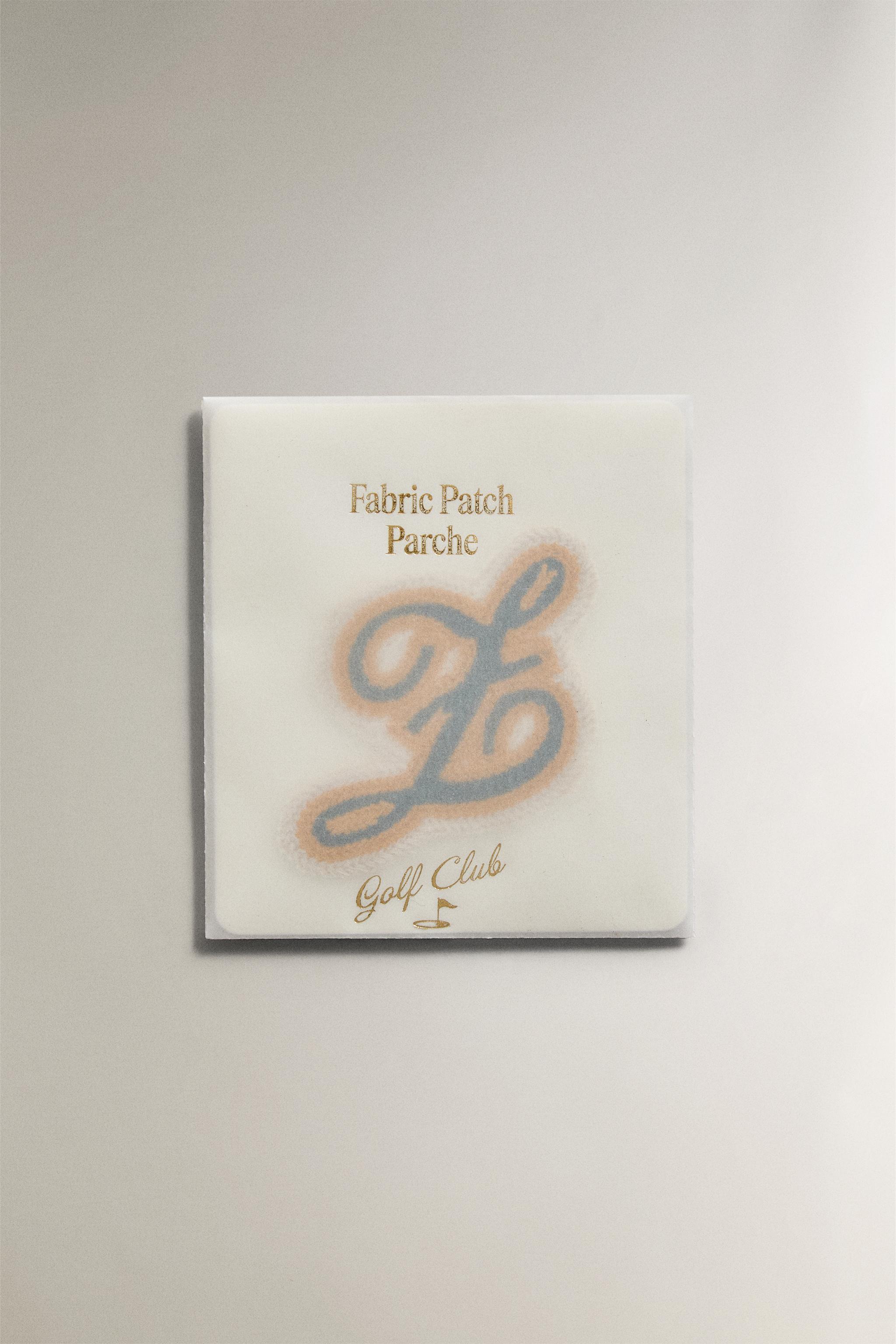 COTTON LETTER Z PATCH