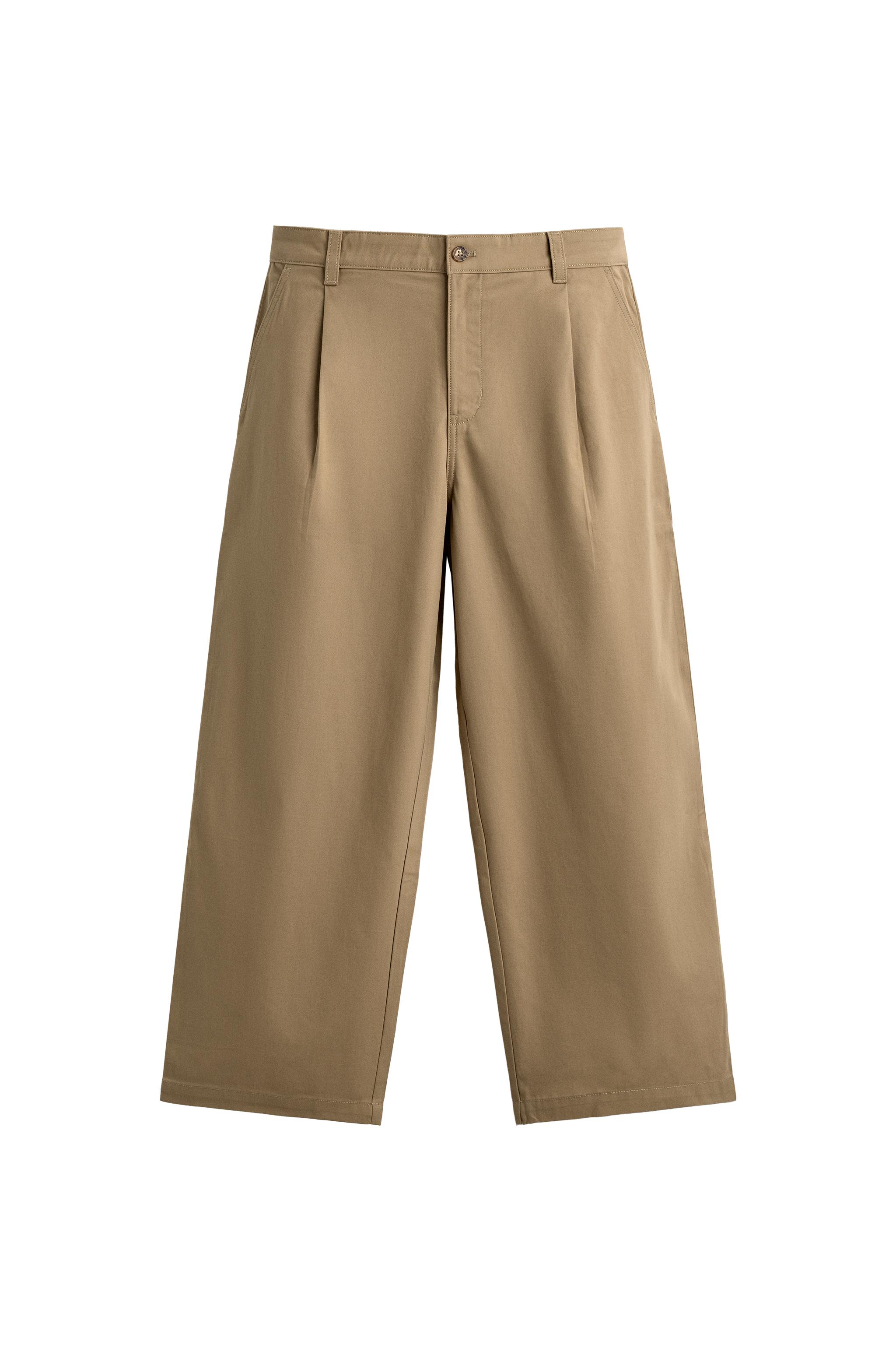 PİLİLİ GENİŞ PAÇA PANTOLON