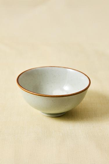 MINIBOL PORCELAINE BORD EFFET ANTIQUE - Vert d'eau de Zara - Image 5