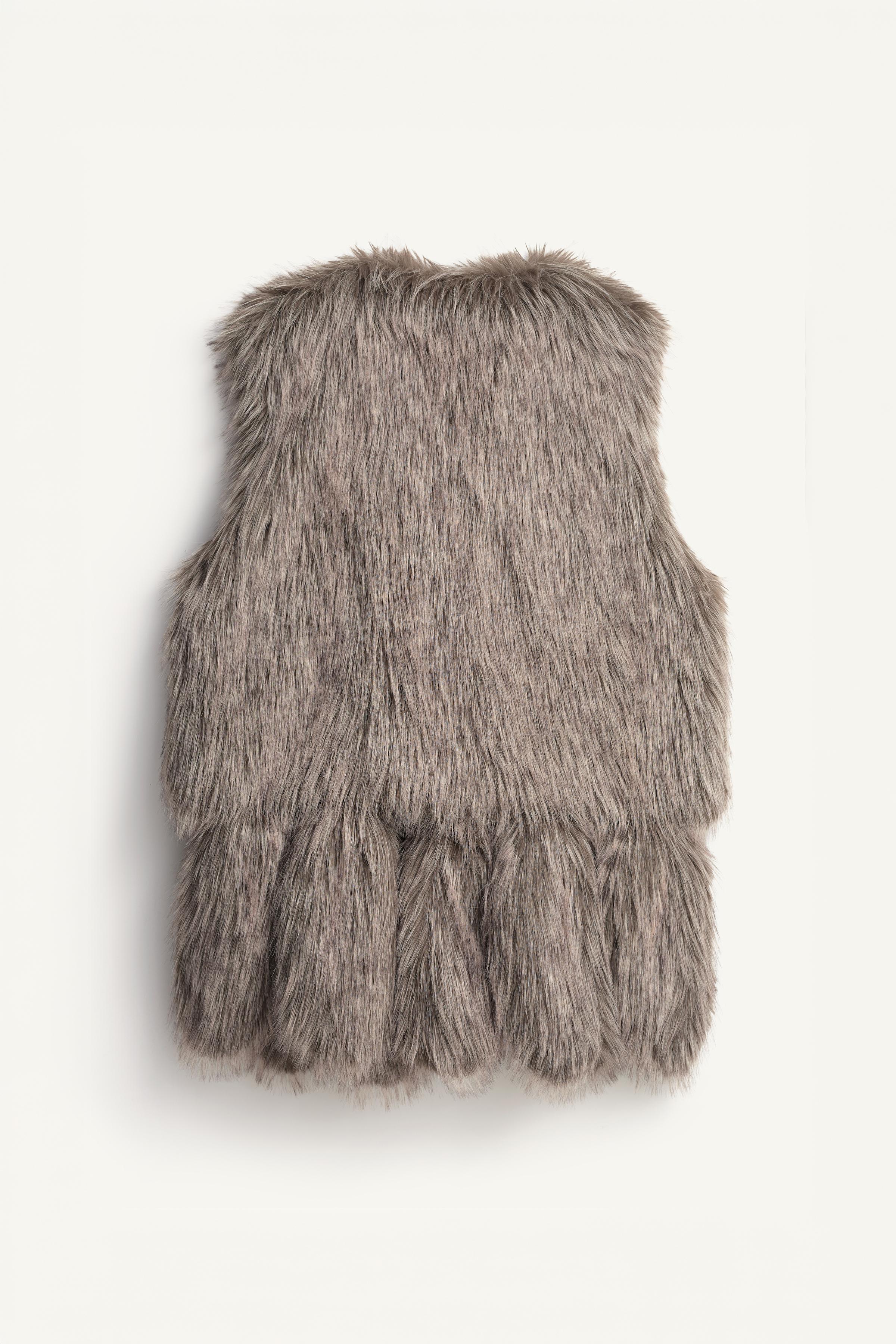LIMITED EDITION FAUX FUR FRINGE VEST