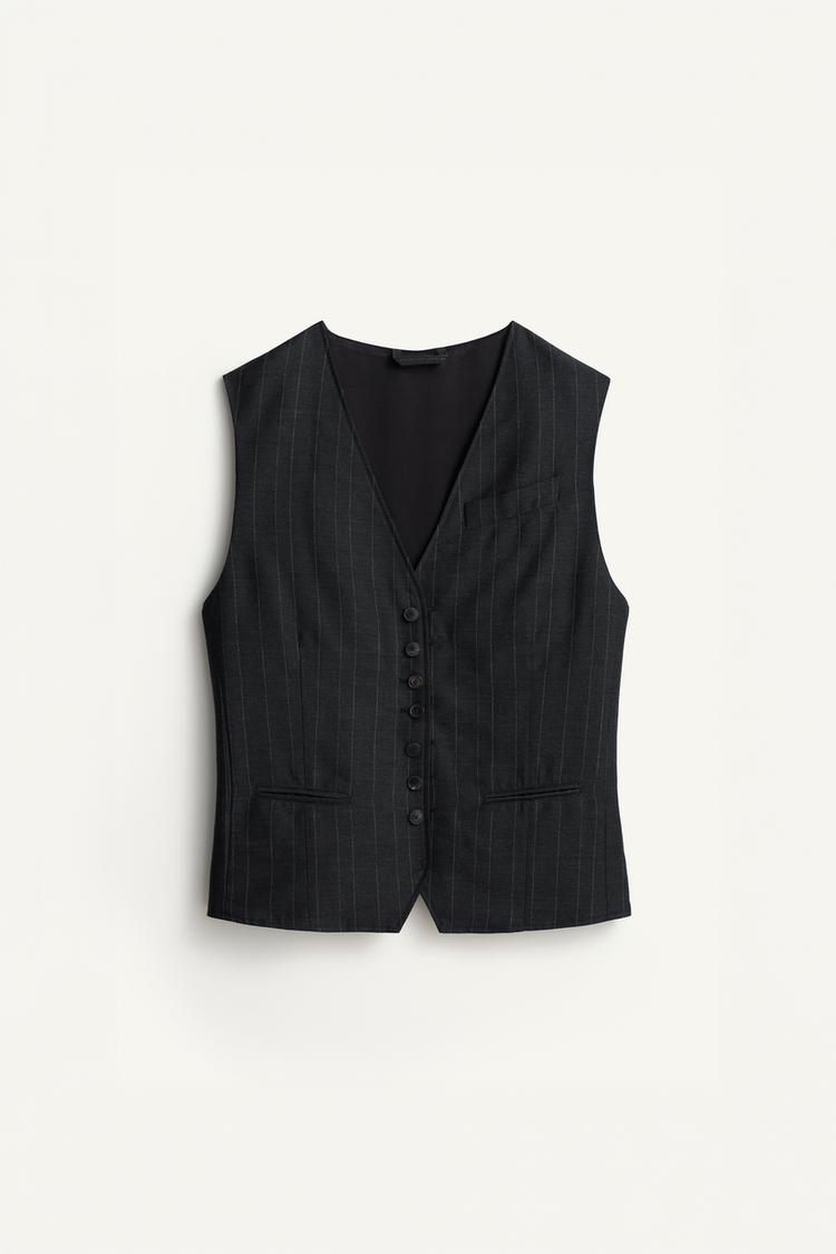 Chaleco reversible raya diplomatica