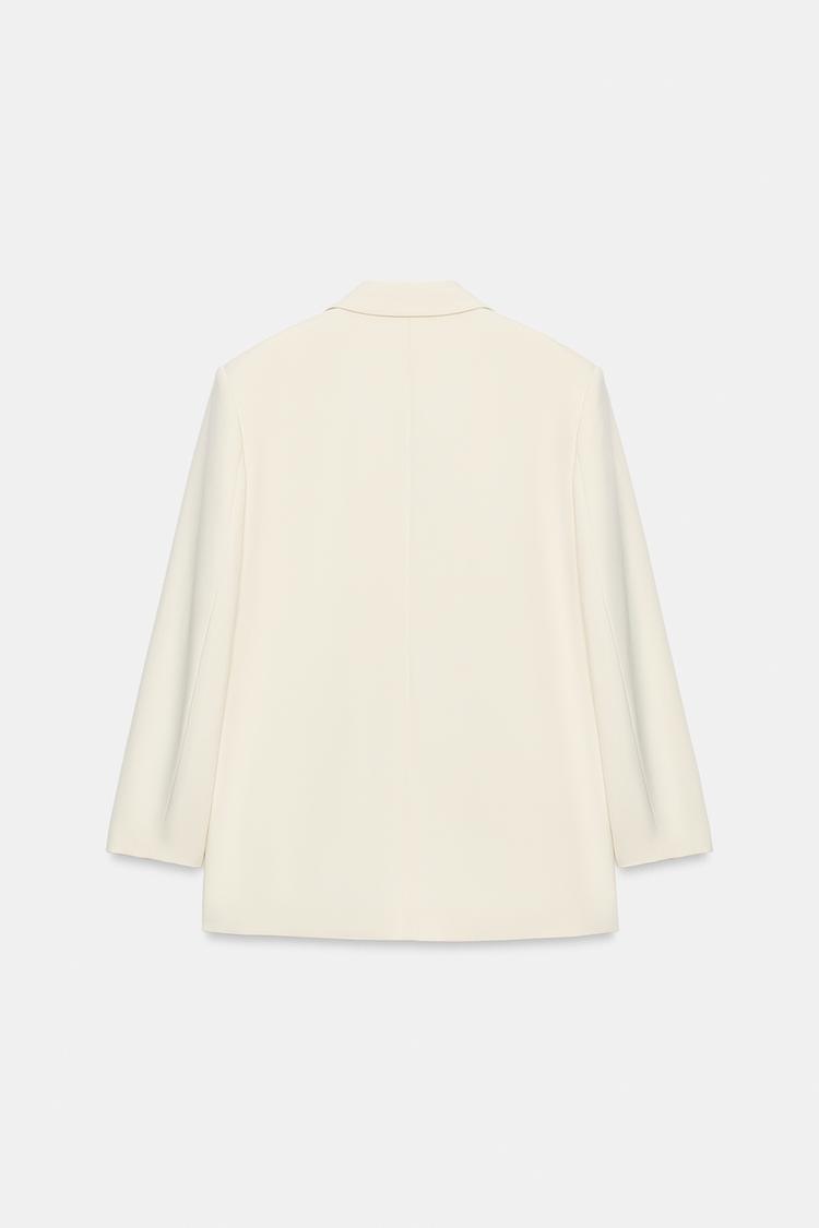 Blazer cruzado de corte oversize 8
