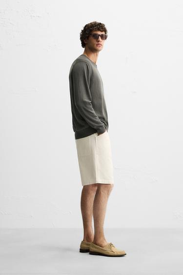 BERMUDA STRUCTURE CANVAS - Écru de Zara - Image 3
