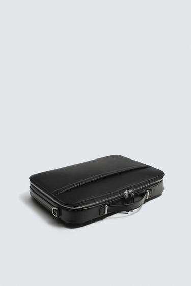 PLAIN BRIEFCASE - Black by Zara - Image 1