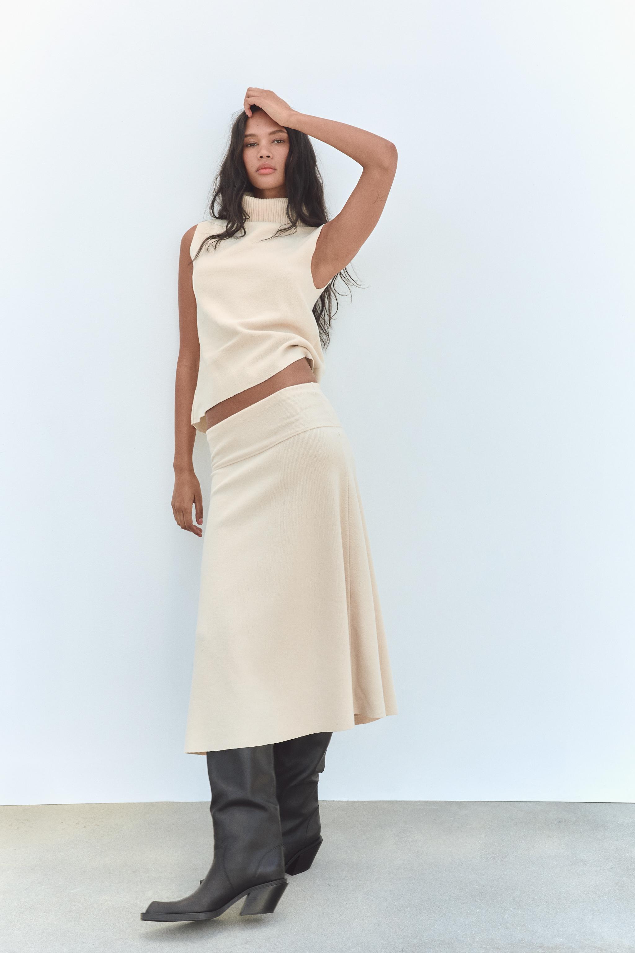 Women s White Skirts Explore our New Arrivals ZARA United Kingdom