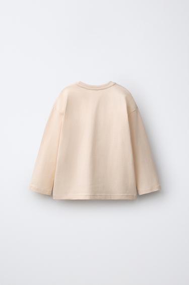 EMBROIDERED HEART T-SHIRT — Vanilla 2