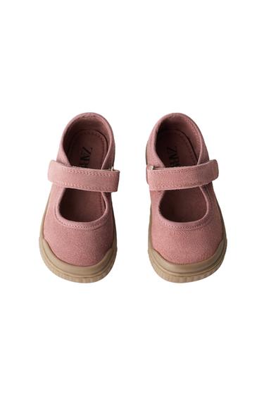 LEATHER BAREFOOT OPEN SNEAKERS — Pink 2