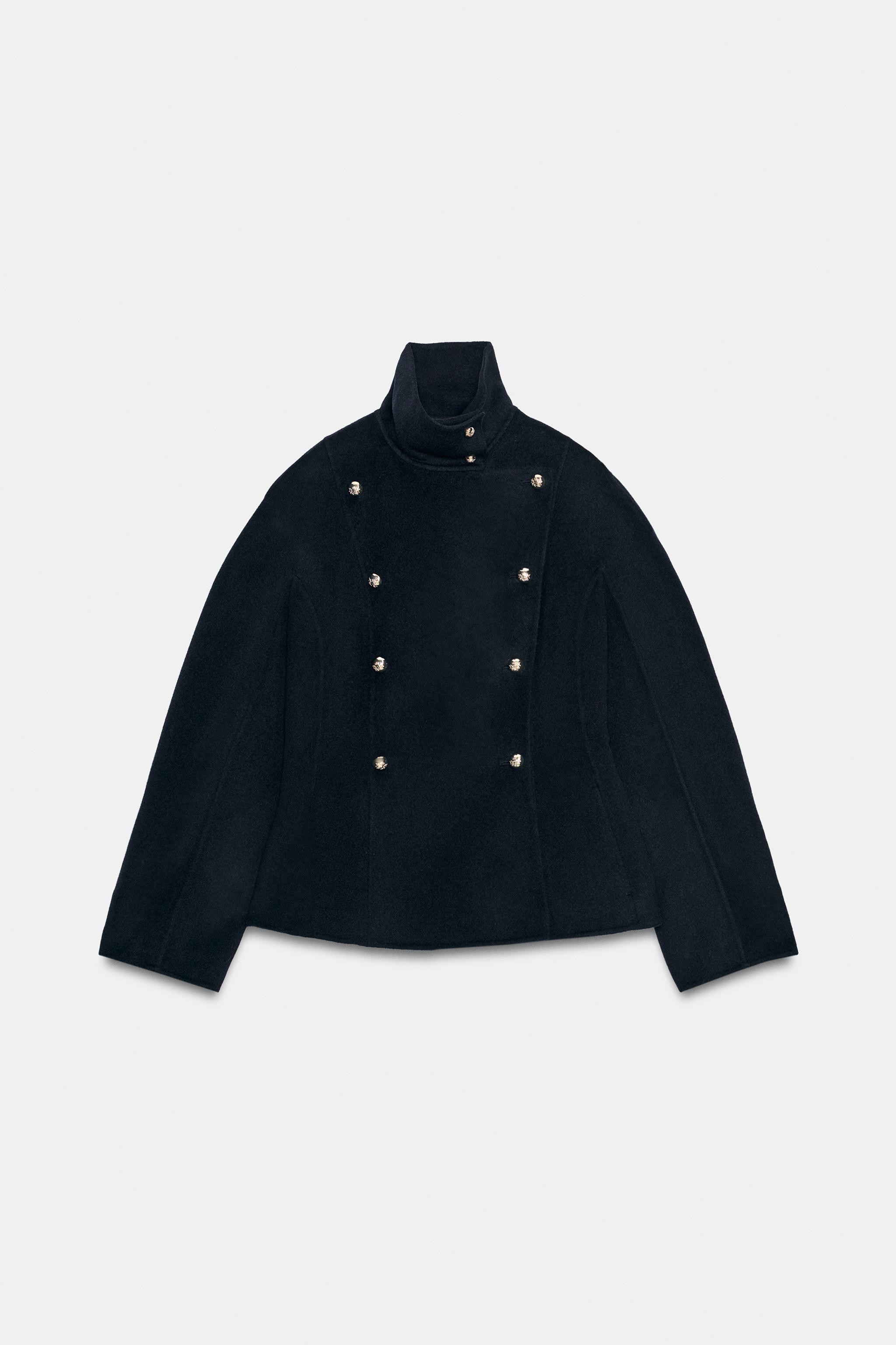 VESTE BOUTONS AVEC LAINE ZW COLLECTION