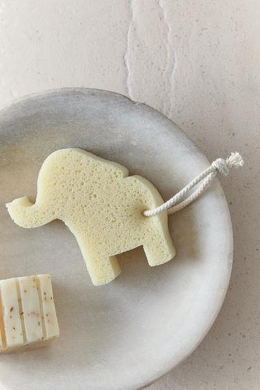 ÉPONGE ENFANT ÉLÉPHANT - Beige clair de Zara - Image 5