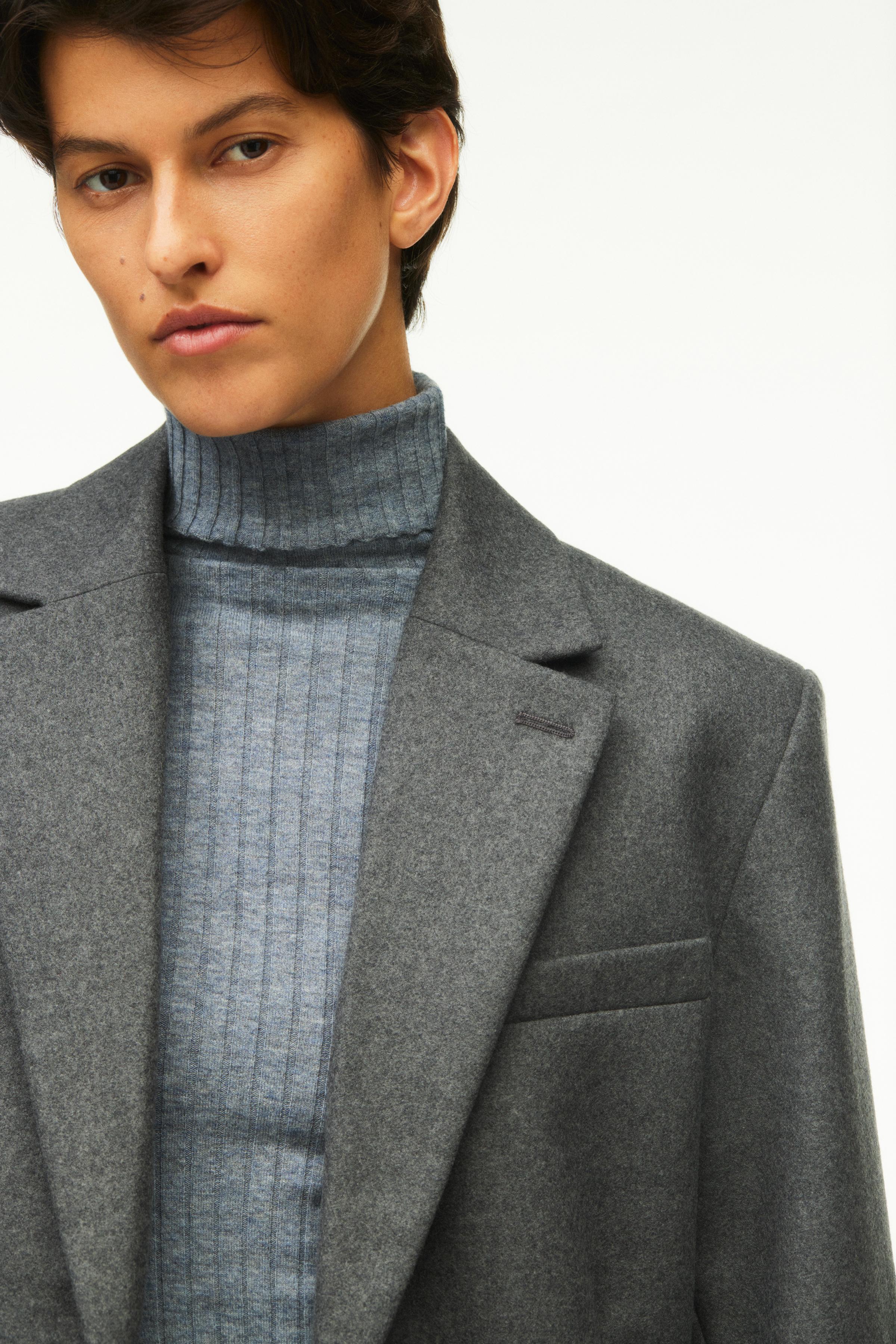 WOOL BLAZER LIMITED EDITION - Dark gray | ZARA United States