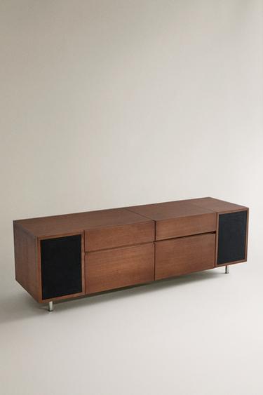 OAK STORAGE CABINET - Brown by Zara - Image 1