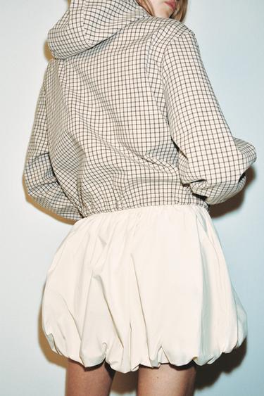 MINI JUPE BALLON - Écru de Zara - Image 2