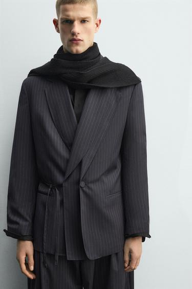 SOSHIOTSUKI X ZARA PINSTRIPE SUIT -  by Zara