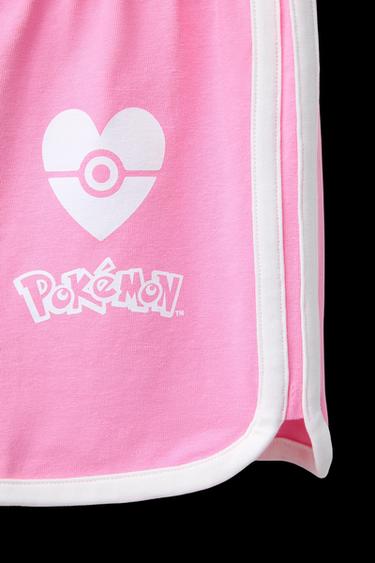 6-14 YEARS/ PIKACHU POKÉMON ™ T-SHIRT AND BERMUDA PYJAMAS - Pink by Zara