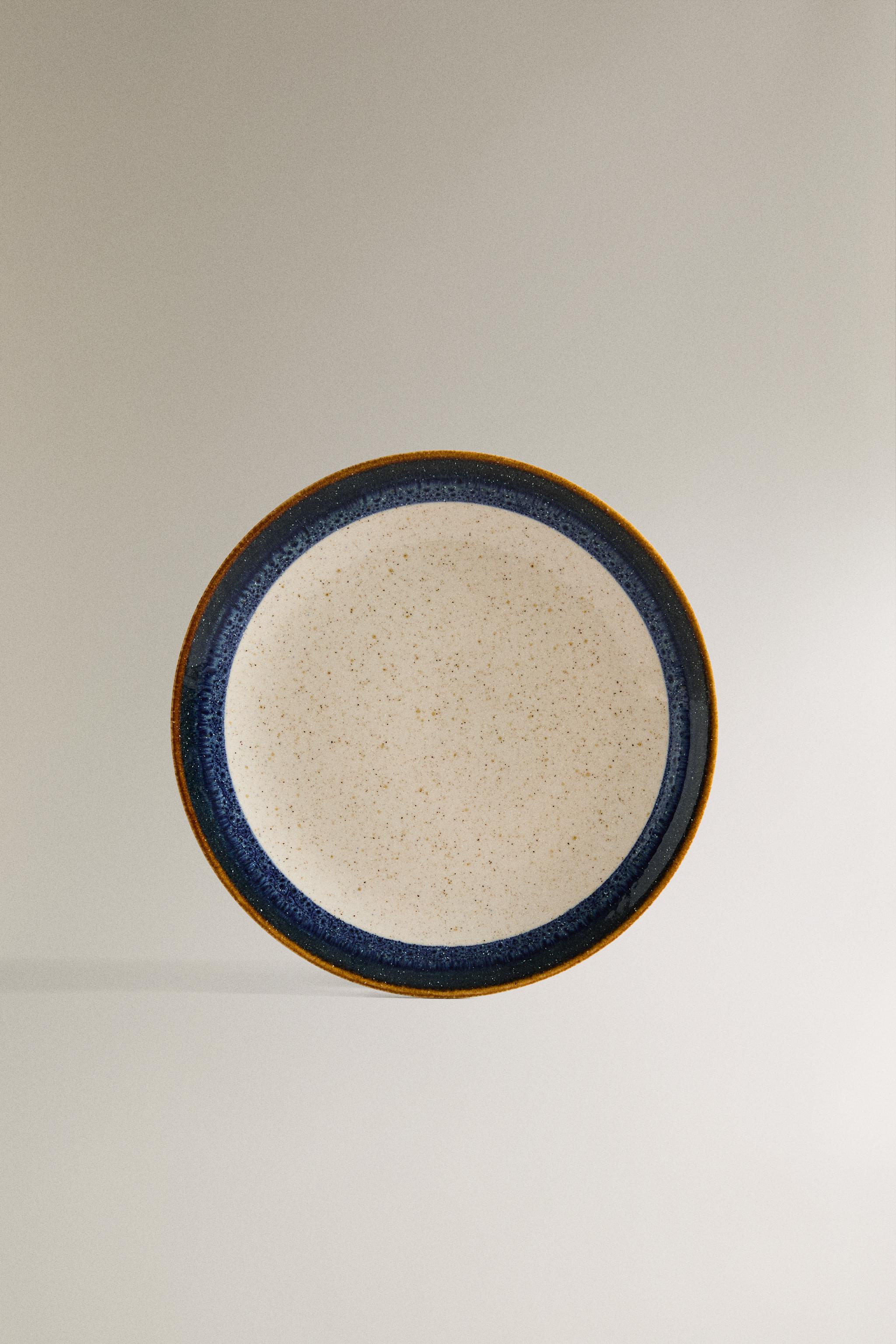 ASSIETTE À DESSERT GRÈS