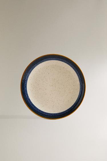STONEWARE DESSERT PLATE - Blue by Zara - Image 0