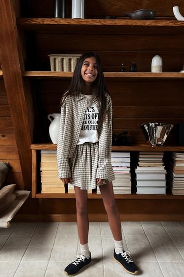 CAMISETA ESTAMPADA TEXTO - Blanco de Zara