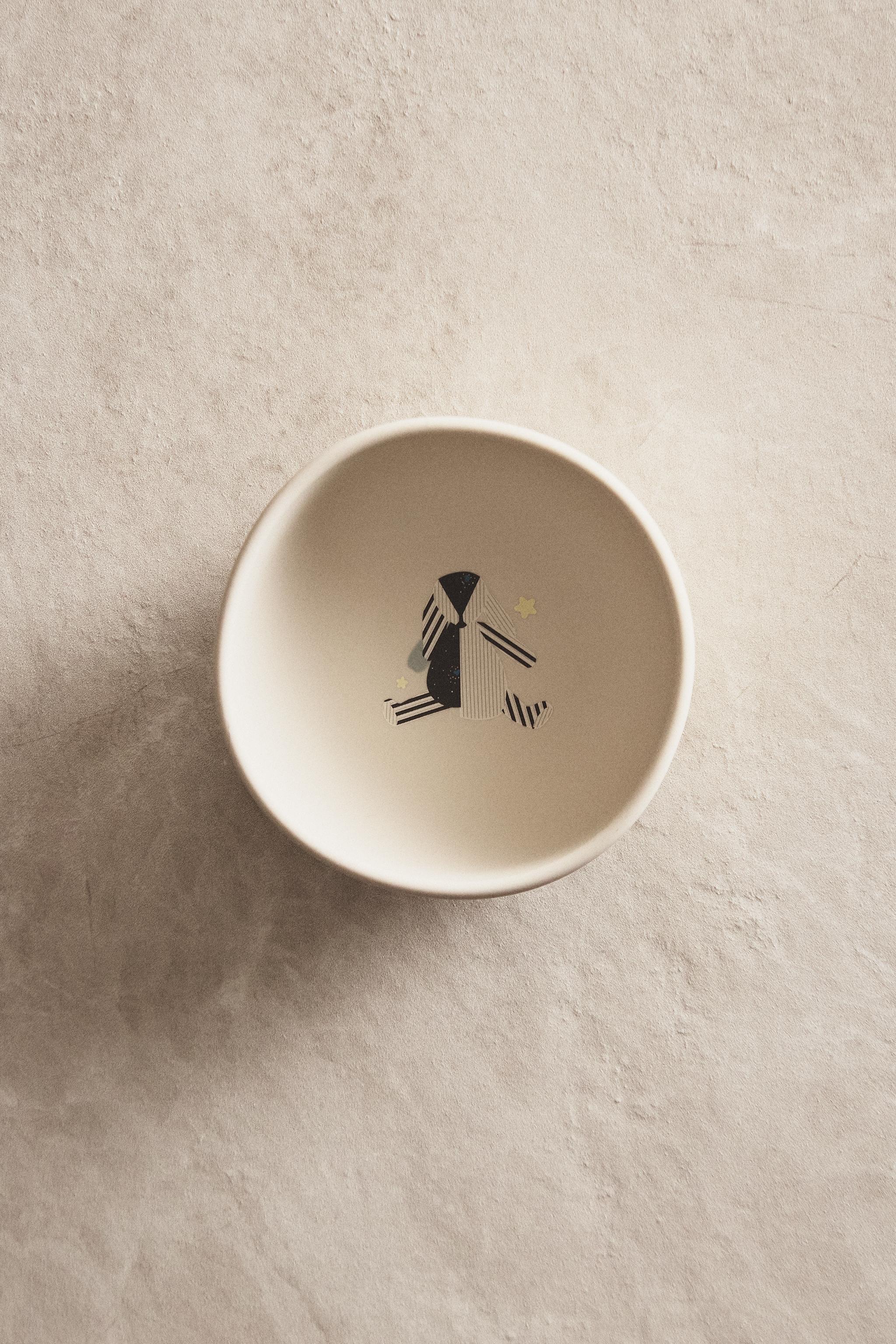 KIDS’ SILICONE RABBIT BOWL
