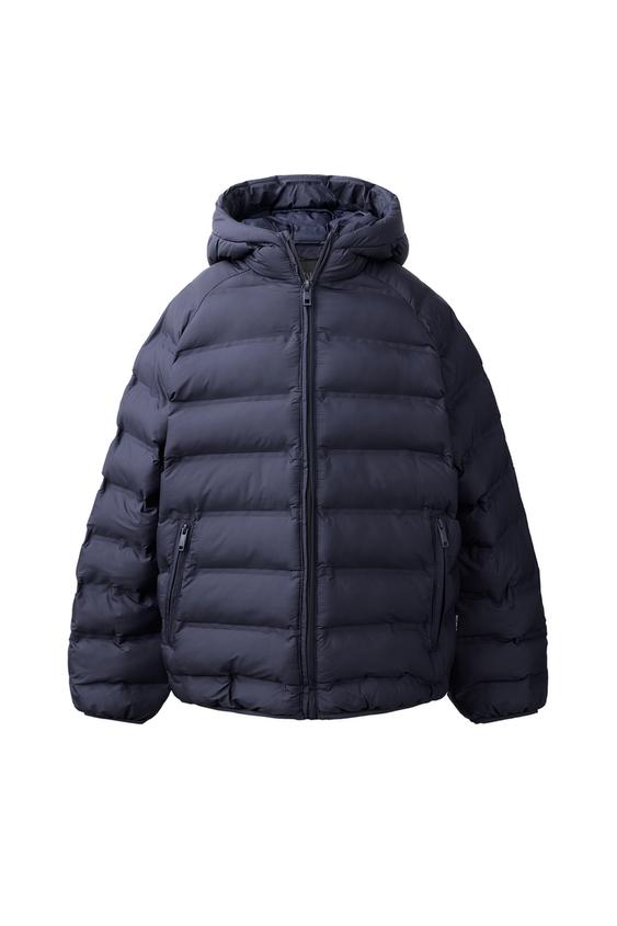 ULTRALIGHT WATER-REPELLENT JACKET - Navy blue by Zara - Image 0