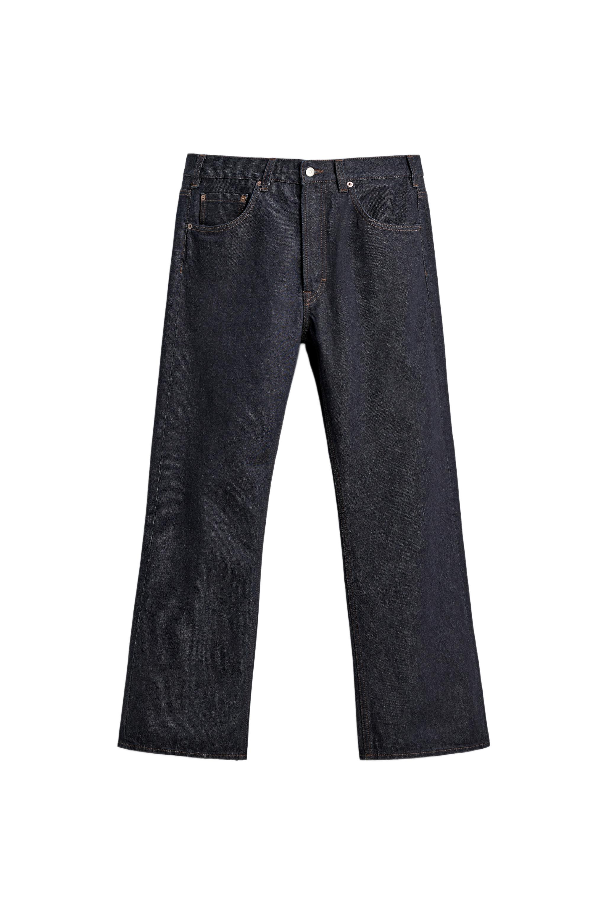 ストレートレッグデニムパンツ | メンズ | ZARA 日本
