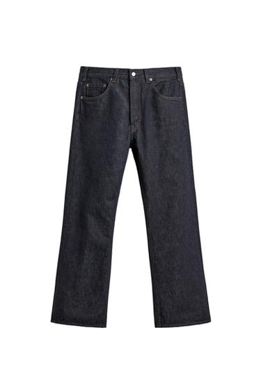 JEANS STRAIGHT FIT BOOTCUT AARON LEVINE X ZARA - نيلي by Zara