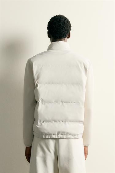 QUILTED JACKET - Ecru by Zara