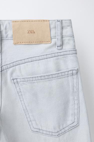 JEANS WIDE LEG - Gris chiné de Zara - Image 3