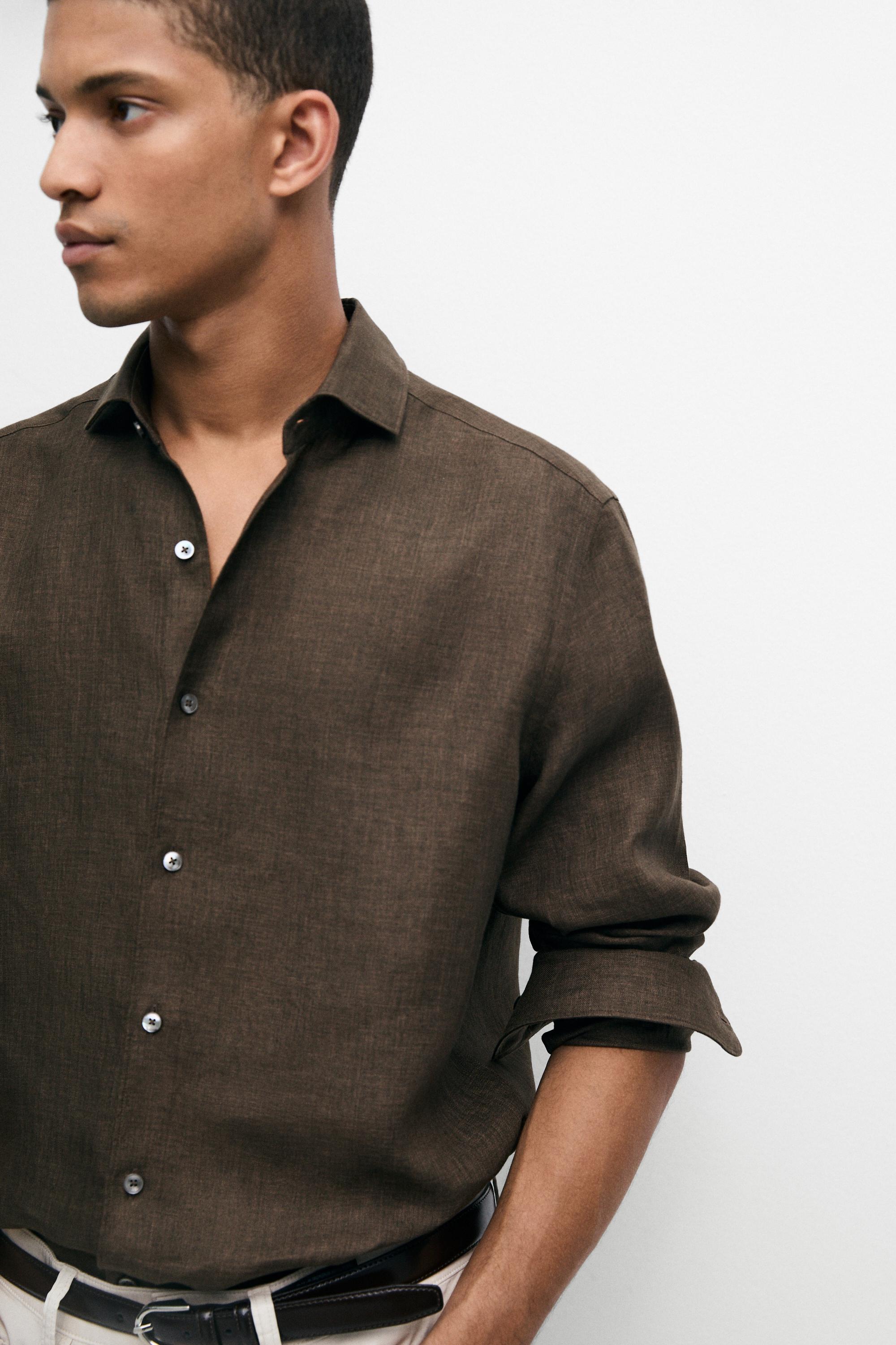 Chemise 100 % lin