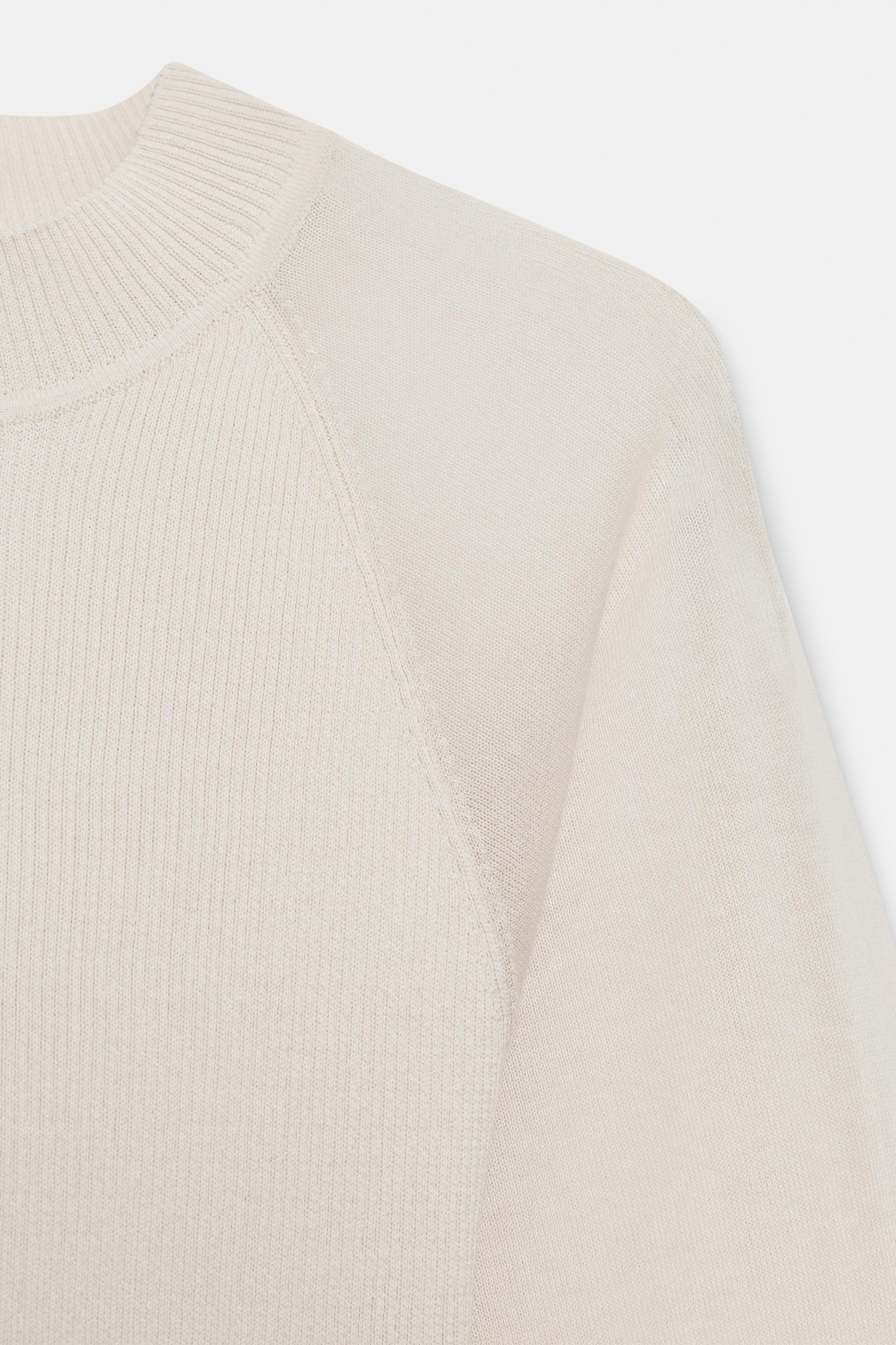 CONTRAST SLEEVE KNIT JUMPER — صورة 7