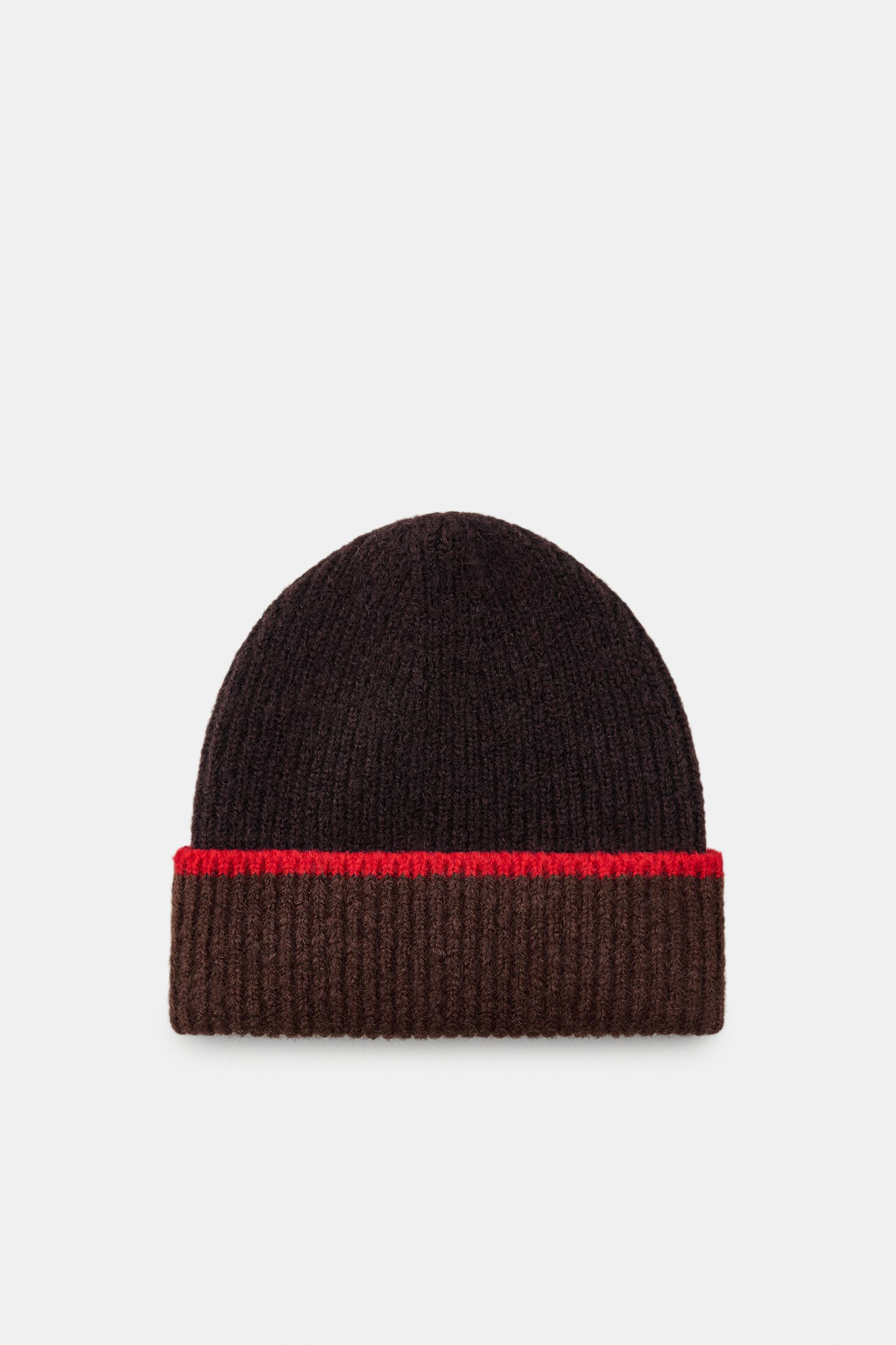 CONTRAST CUFF BEANIE