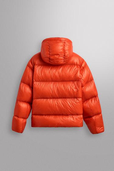 SKI DOWN BLEND PUFFER JACKET - Intense red by Zara - Image 7