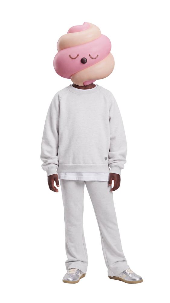Zara SPORTY EMBROIDERED SWEATSHIRT - Sand / Marl - Image 0