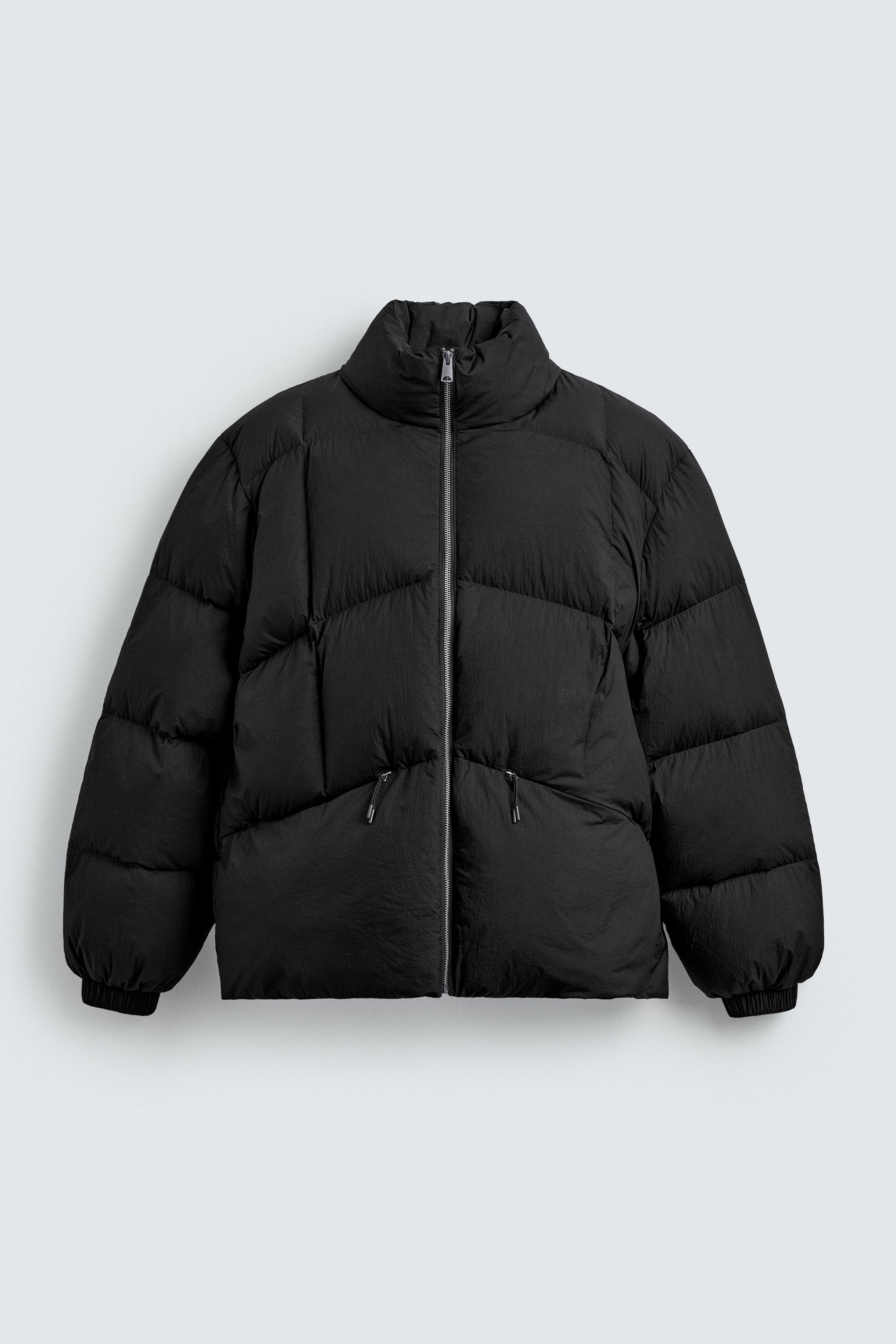 100% FEATHER PUFFER JACKET