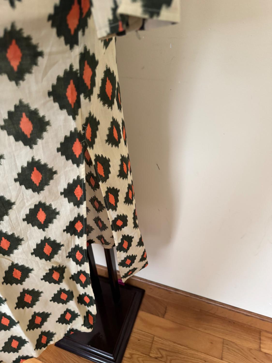 PRINTED MIDI DRESS - Image 6